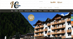 Desktop Screenshot of hotelcristallo.org